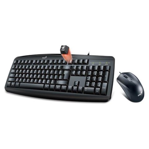 Zestaw przewodowy klawiatura + mysz Genius Smart KM-200 Combo Zestaw przewodowy klawiatura + mysz Genius Smart KM-200 Combo