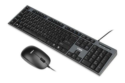 Zestaw przewodowy klawiatura + mysz iBOX Desktop Kit Zestaw przewodowy klawiatura + mysz iBOX Desktop Kit