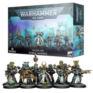 WARHAMMER 40000 Thousand Sons Rubric Marines