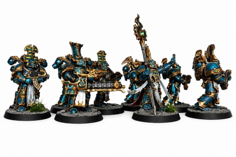 WARHAMMER 40000 Thousand Sons Rubric Marines