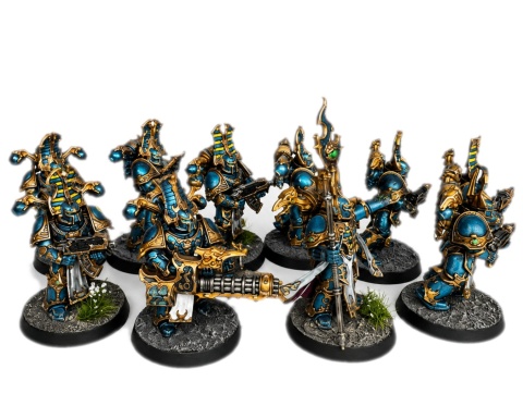 WARHAMMER 40000 Thousand Sons Rubric Marines