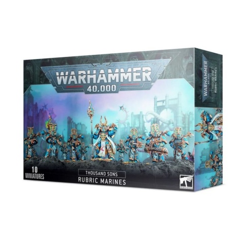WARHAMMER 40000 Thousand Sons Rubric Marines
