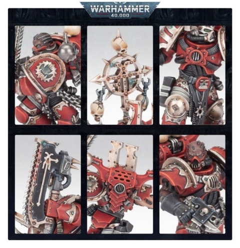 WARHAMMER 40000 WORLD EATERS KHORNE BERZERKERS