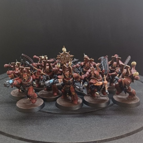 WARHAMMER 40000 WORLD EATERS KHORNE BERZERKERS
