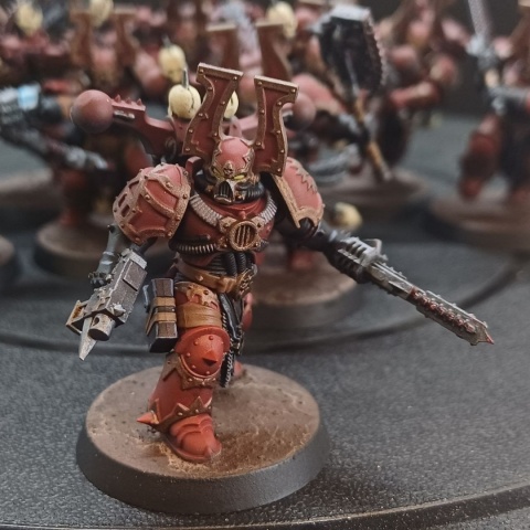 WARHAMMER 40000 WORLD EATERS KHORNE BERZERKERS