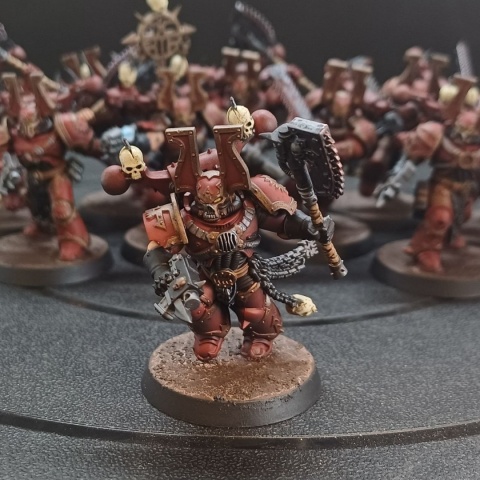 WARHAMMER 40000 WORLD EATERS KHORNE BERZERKERS