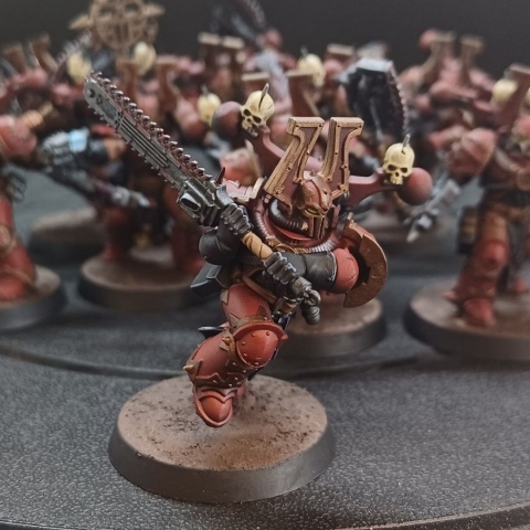 WARHAMMER 40000 WORLD EATERS KHORNE BERZERKERS