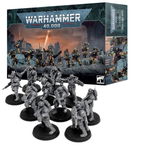 Warhammer 40,000 CADIAN SHOCK TROOPS