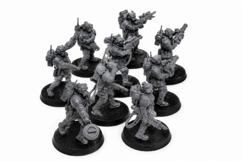 Warhammer 40,000 CADIAN SHOCK TROOPS