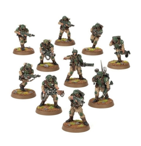 Warhammer 40,000 CADIAN SHOCK TROOPS