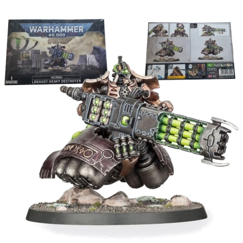 Warhammer 40.000 NECRONS – Lokhust Heavy Destroyer