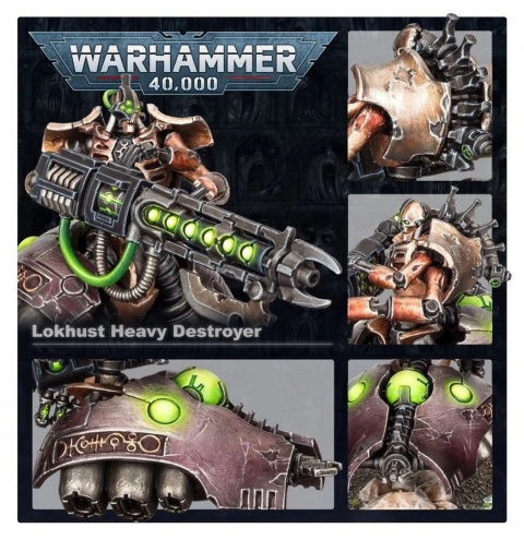 Warhammer 40.000 NECRONS – Lokhust Heavy Destroyer