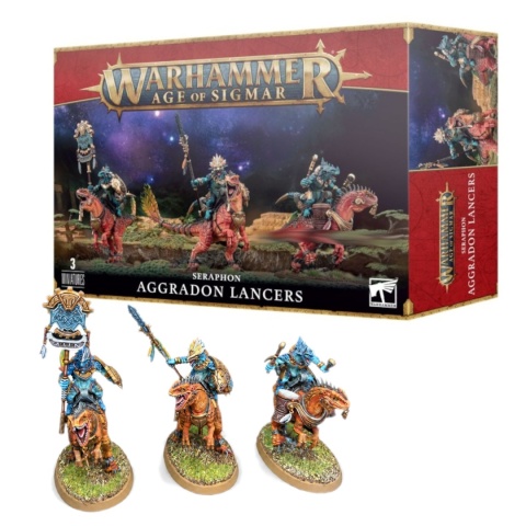 Warhammer Age of Sigmar SERAPHON Aggradon Lancers