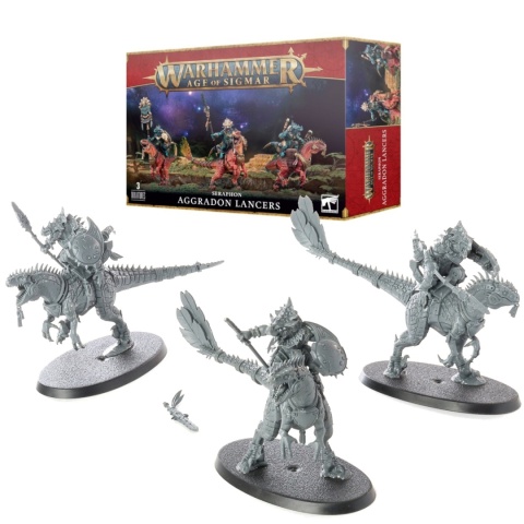 Warhammer Age of Sigmar SERAPHON Aggradon Lancers