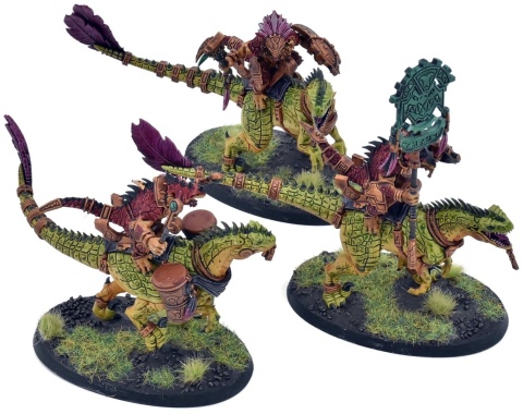 Warhammer Age of Sigmar SERAPHON Aggradon Lancers