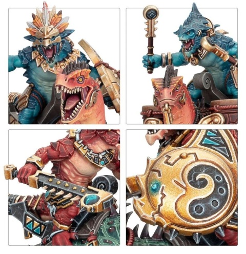 Warhammer Age of Sigmar SERAPHON Aggradon Lancers