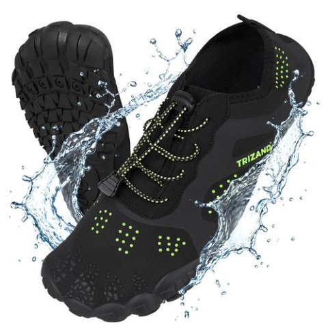 Buty do wody czarne- rozmiar 42 5mm Trizand na kamienną plażę na jeziora