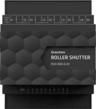 Moduł GRENTON ROLLER SHUTTER x4, DIN, TF-Bus