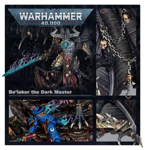 warhammer 40000 SLAVES TO DARKNESS BE'LAKOR THE SARK MASTER