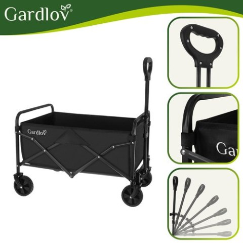 Wózek ogrodowy 69x45x49cm Gardlov