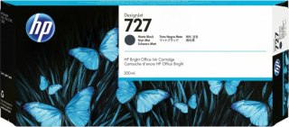 Tusz HP 727 matte black (C1Q12A)
