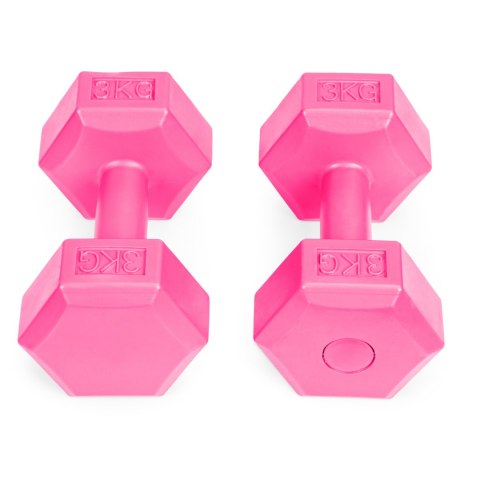 HANTELKI HANTLE 6kg ZESTAW CIĘŻARKI 2x 3kg FITNESS HANTELKI HANTLE 6kg ZESTAW CIĘŻARKI 2x 3kg FITNESS