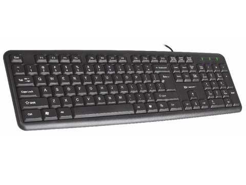 Klawiatura przewodowa Tracer Maverick USB czarna Klawiatura przewodowa Tracer Maverick USB czarna