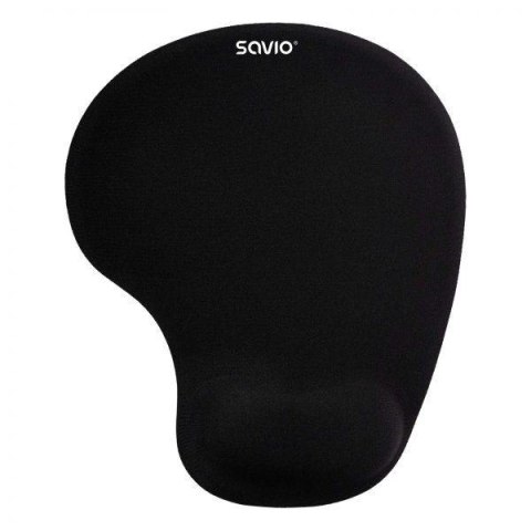 Podkładka pod mysz SAVIO MP-01B żelowa, czarna Podkładka pod mysz SAVIO MP-01B żelowa, czarna