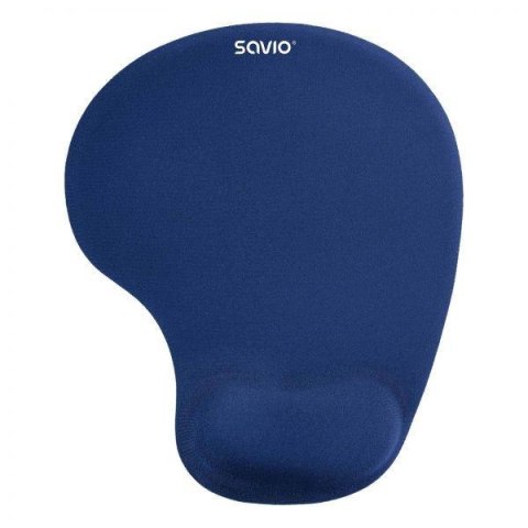 Podkładka pod mysz SAVIO MP-01NB żelowa, granatowa Podkładka pod mysz SAVIO MP-01NB żelowa, granatowa