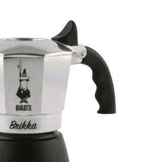 Bialetti Brikka Kawiarka moka 0,17 l Czarny, Stal nierdzewna