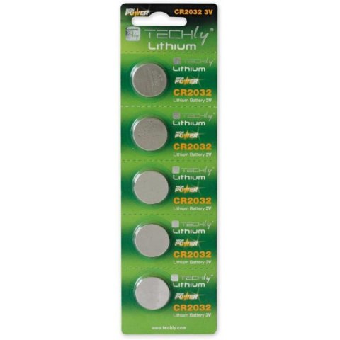 INTELLINET Bateria Litowa CR2032 3V x5szt. 307063