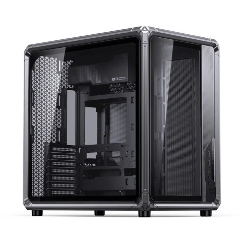 Jonsbo X400 PC-Gehäuse, Midi-Tower, ATX, Tempered Glass - grau
