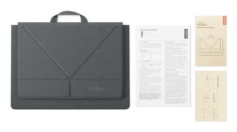 Lenovo | Yoga Tote Sleeve | Fits up to size 14 " | Sleeve | Grey