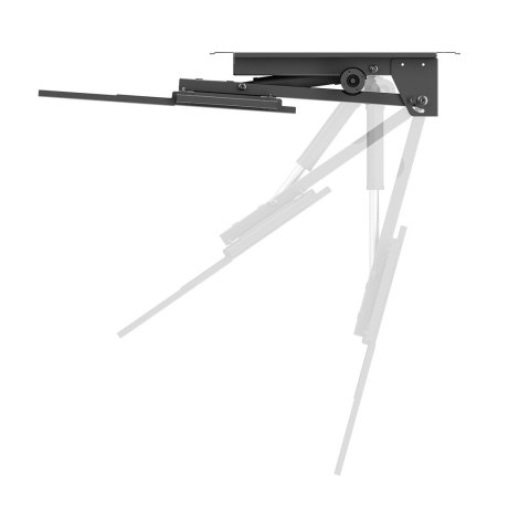 Uchwyt elektryczny do TV Maclean, sufitowy, obsługa Tuya, max. VESA 800x400, dla TV 43-86", max. 55kg, MC-176 T