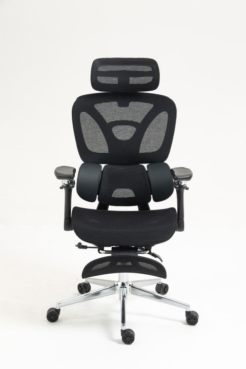 Activejet Fotel biurowy Ergonomiczny YK848 czarny