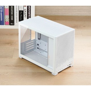 Obudowa PC Jonsbo D32 STD Biała Obudowa, Mini Obudowa, mATX, Szkło Hartowane - Białe