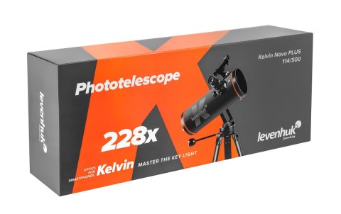 Fototeleskop Levenhuk Kelvin Nova PLUS 114/500