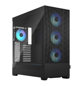 Obudowa FRACTAL Pop XL Air RGB Black TG Clear Tint