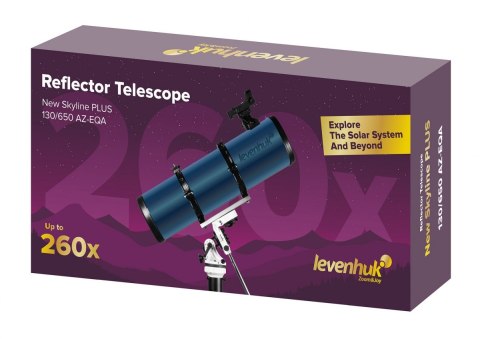 Teleskop Levenhuk New Skyline PLUS 130/650 AZ-EQA