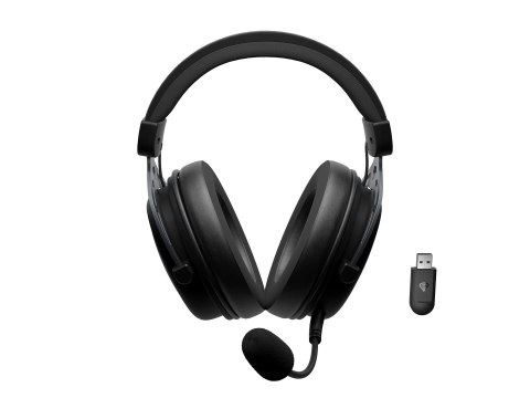 GENESIS Toron 706 Zestaw słuchawkowy Przewodowy i Bezprzewodowy Opaska na głowę Gaming USB Type-C Bluetooth Czarny