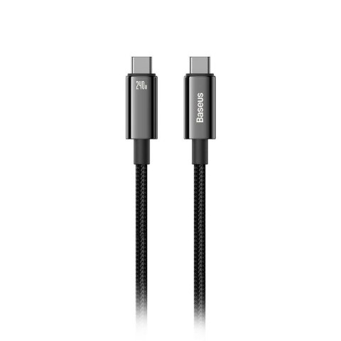 Kabel Baseus CAWJ040101 USB-C - USB-C 240W 480Mb/s 2m - czarno-szary