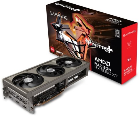 Karta graficzna SAPPHIRE NITRO+ RX 9060 XT GAMING OC 16 (11350-01-20G)