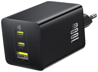 Ładowarka sieciowa Baseus EnerFill FE11 100W 2 x USB-C + USB-A - czarna