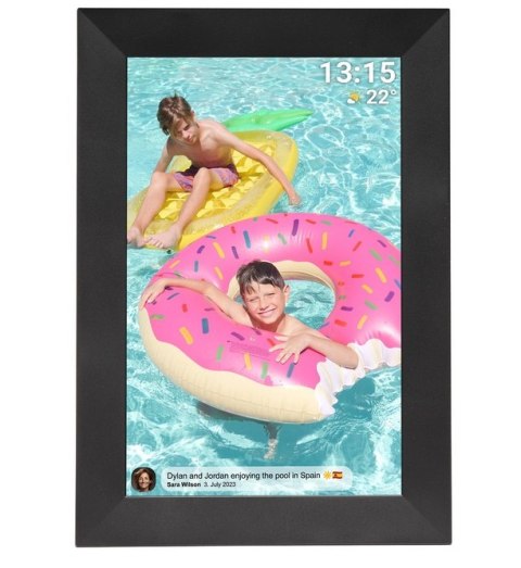 Ramka cyfrowa DENVER PFF-1024BMK2 BLACK (10.1" /1280 x 800/Czarny)