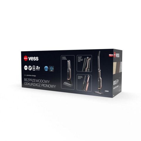Bezprzewodowy odkurzacz pionowy Eldom OB90 (OUTLET)