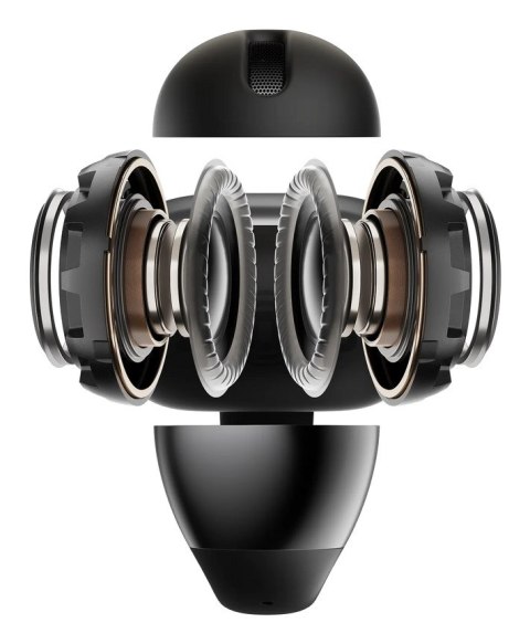 SHOKZ OpenDots ONE Zestaw słuchawkowy Bezprzewodowy Nauszne klipsy Połączenia/Muzyka/Sport/Codzienność Bluetooth Czarny