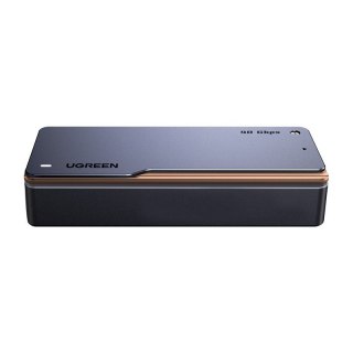 Ugreen Obudowa na dysk SSD M.2 NVMe D703, USB4 (szara)