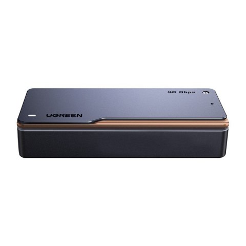 Ugreen Obudowa na dysk SSD M.2 NVMe D703, USB4 (szara)