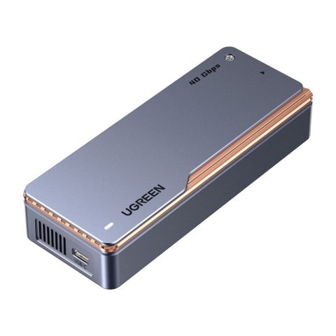 Ugreen Obudowa na dysk SSD M.2 NVMe D703, USB4 (szara)