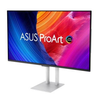 ASUS ProArt OLED PA32UCDM monitor komputerowy 80 cm (31.5") 3840 x 2160 px 4K Ultra HD QD-OLED Srebrny